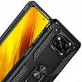 Miniatyrbild 2 av 8: Spacecase Case Cover För Poco X3 Nfc Pro Svart Ring Nx