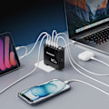 Miniatyrbild 10 av 11: Wozinsky CGWCB 140W GaN vegglader 3 x USB-C / 2 x USB-A - svart