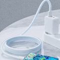 Miniatyrbillede 5 af 9: ACEFAST KABEL LANG STÆRK USB - USB TYPE C 1,2M 3A HVID