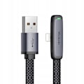 Miniatyrbild 10 av 10: MCDODO ANGLE USB LIGHTNING PLATKABEL 36W IPHONE 12 13 14 SVART 1M
