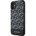 Miniatyrbild 3 av 9: Guess G Cube Stripes MagSafe GUHMN61HGCFSEK-deksel til iPhone 11 / Xr svart