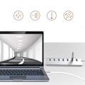 Miniatyrbild 4 av 8: USB HUB SPLITTER PORT SPLITTER AKTIV STRÖM SNABB 7X USB 3.0