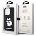 Miniatyrbillede 8 af 8: KARL LAGERFELD RUBBER CHOUPETTE 3D ETUI TIL IPHONE 14 PRO - SORT