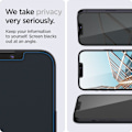 Miniatyrbillede 10 af 11: HÆRDET GLAS SPIGEN GLAS.TR "EZ FIT" 2-PACK IPHONE 13 PRO