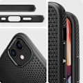 Miniatyrbillede 5 af 11: SPIGEN LIQUID AIR IPHONE 12 MINI MAT SORT