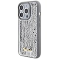 Miniatyrbild 3 av 8: Guess Sequin Script metalldeksel til iPhone 15 Pro Max - Sølv