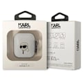 Miniatyrbillede 3 af 3: KARL LAGERFELD KARLS HOVEDETUI TIL AIRPODS 1/2 - GENNEMSIGTIG