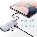 Miniatyrbillede 7 af 7: CHOETECH 9IN1 MULTIFUNKTIONEL USBC-3XUSB HUB/SD OG TF LÆSER/HDMI/VGA/USBC/RJ