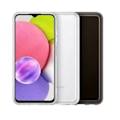 Miniatyrbild 5 av 5: Fodral Samsung EF-QA038TB A03s A038 Soft Clear Cover svart/svart