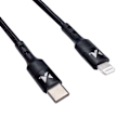 Miniatyrbild 3 av 11: Wozinsky USB Type C - Lightning Power Delivery-kabel 18W 2m svart (WUC-PD-CL2B)