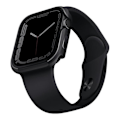Miniatyrbild 2 av 4: UNIQ veske Valencia Apple Watch Series 4/5/6/7/8/SE/SE2 45/44mm. grafitt/grafitt