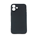 Miniatyrbillede 1 af 2: BLØDT ETUI TIL IPHONE 16 - SORT