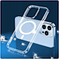 Miniatyrbillede 2 af 5: TECH-PROTECT FLEXAIR HYBRID MAGSAFE GALAXY S23 CLEAR