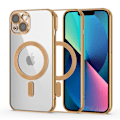Miniatyrbillede 1 af 7: TECH-PROTECT MAGSHINE MAGSAFE IPHONE 13 GULD