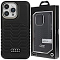 Miniatyrbillede 1 af 8: AUDI SYNTETISK LÆDER TASKE MED MAGSAFE TIL IPHONE 14 PRO MAX - SORT