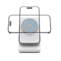 Miniatyrbild 6 av 9: TECH-PROTECT QI15W-A23 MAGNETISK MAGSAFE TRÅDLØS LADER HVITT