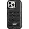 Miniatyrbillede 3 af 8: AUDI SYNTETISK LÆDER TASKE MED MAGSAFE TIL IPHONE 13 PRO MAX - SORT