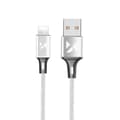 Wozinsky USB - Lightning-kabel 2,4A 1m vit (WUC-L1W)