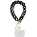 Miniatyrbild 2 av 3: Guess GUOUCBMC4MK Universal Big Hand Strap Case - Svart Akryl 4G Charm