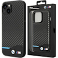 Miniatyrbillede 1 af 9: BMW LÆDER CARBON ETUI TIL IPHONE 14 PLUS - SORT