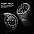 Miniatyrbillede 8 af 11: SPIGEN RUGGED ARMOR "PRO" GALAXY WUR 6 CLASSIC (47 MM) SORT