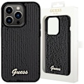 Miniatyrbild 1 av 2: Guess Sequin Script metalldeksel til iPhone 14 Pro - svart