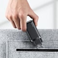 Miniatyrbild 3 av 8: USAMS Lad. nätverk. 1xUSB-C+1xUSB T47 65W (endast huvud) PD Snabbladdning Super Si vit/vit CC153TC02 (US-CC153)
