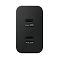 Miniatyrbild 3 av 8: Samsung Power Adapter Duo EP-T5020XBEGEU nettverkslader 2x USB-C 50W - svart