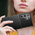 Miniatyrbillede 10 af 11: THUNDER CASE PANSRET ETUI TIL SAMSUNG GALAXY S24 ULTRA - SORT