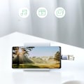 Miniatyrbillede 3 af 8: UGREEN US270 USB-C (HAN) / USB-A 3.0 (HUN) ADAPTER MED SNOR - GRÅ