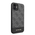 Miniatyrbild 5 av 7: Guess GUHCN61G4GLGR iPhone 11 6.1" / Xr grått/grå hårt fodral 4G Stripe Collection