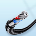 Miniatyrbild 9 av 11: Joyroom USB-kabel - Lightning 2,4A A10 Series 1,2 m svart (S-UL012A10)