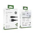 Miniatyrbillede 5 af 5: ACEFAST KABEL LANG STÆRK MFI USB - LYN 1,2M, 2,4A SORT
