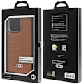Miniatyrbillede 8 af 8: AUDI SYNTETISK LÆDER TASKE MED MAGSAFE TIL IPHONE 15 PRO MAX - BRUN