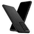 Miniatyrbillede 1 af 9: SPIGEN LIQUID AIR GALAXY S21 ULTRA MAT SORT