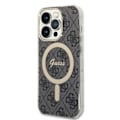 Miniatyrbild 3 av 11: Guess Set MagSafe lader + etui iPhone 14 Pro 6.1 Black 4G Print (GUBPP14LH4EACSK)