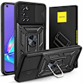 Miniatyrbild 1 av 9: Spacecase-Fodral För Oppo A52 A72 Svart Sc Camring