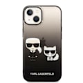 Miniatyrbillede 4 af 9: KARL LAGERFELD GRADIENT IKONIK KARL&CHOUPETTE ETUI TIL IPHONE 14 PLUS - SORT