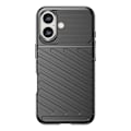 Miniatyrbillede 2 af 5: THUNDER CASE SILIKONE ETUI TIL IPHONE 16 - SORT