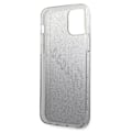 Miniatyrbild 8 av 9: Guess GUHCP12LPCUGLSBK iPhone 12 Pro Max 6.7 svart/svart hardt deksel Glitter Gradient Script