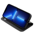 Miniatyrbillede 6 af 7: KARL LAGERFELD SAFFIANO MONOGRAM COVER TIL IPHONE 14 PRO - SORT