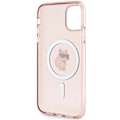 Miniatyrbild 8 av 9: Karl Lagerfeld IML Choupette MagSafe deksel til iPhone 11 / Xr - rosa