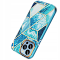 Miniatyrbild 3 av 8: Spacecase Cover Sc Marble 360 För Iphone 13 Pro Max Blue