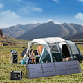 Miniatyrbillede 7 af 8: CHOETECH SOLARLADER 200W BÆRBAR SOLPANEEL REJSE SORT