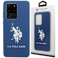 Miniatyrbild 1 av 9: Saken med USA Polo Assn. Silikonkolleksjon for Samsung Galaxy S20 Ultra - mørkeblå