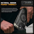 Miniatyrbillede 8 af 10: SUPCASE UB GRIP MAG ETUI MED MAGSAFE TIL IPHONE 16 PRO MAX - SORT