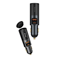 Miniatyrbild 6 av 10: Baseus Share Together billader USB / USB Type C / sigarettennertilkobling 120W Quick Charge Power Delivery grå (CCBT-C0G)