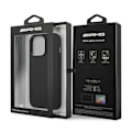 Miniatyrbillede 9 af 9: AMG LÆDER HOT STAMPED COVER TIL IPHONE 14 PRO - SORT