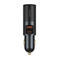 Miniatyrbild 2 av 10: Baseus Share Together billader USB / USB Type C / sigarettennertilkobling 120W Quick Charge Power Delivery grå (CCBT-C0G)