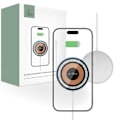 Miniatyrbillede 1 af 6: TECH-PROTECT QI15W-A30 MAGNETISK MAGSAFE TRÅDLØS OPLADER SØLV